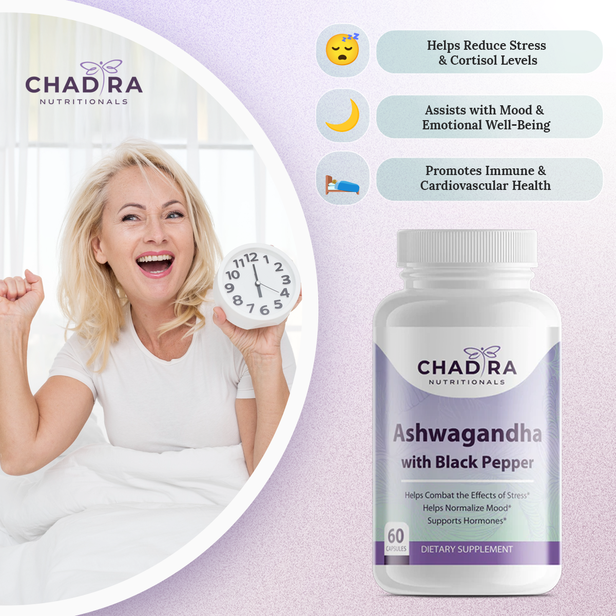 Ashwagandha β Adaptogenic Support for Stress & Wellness