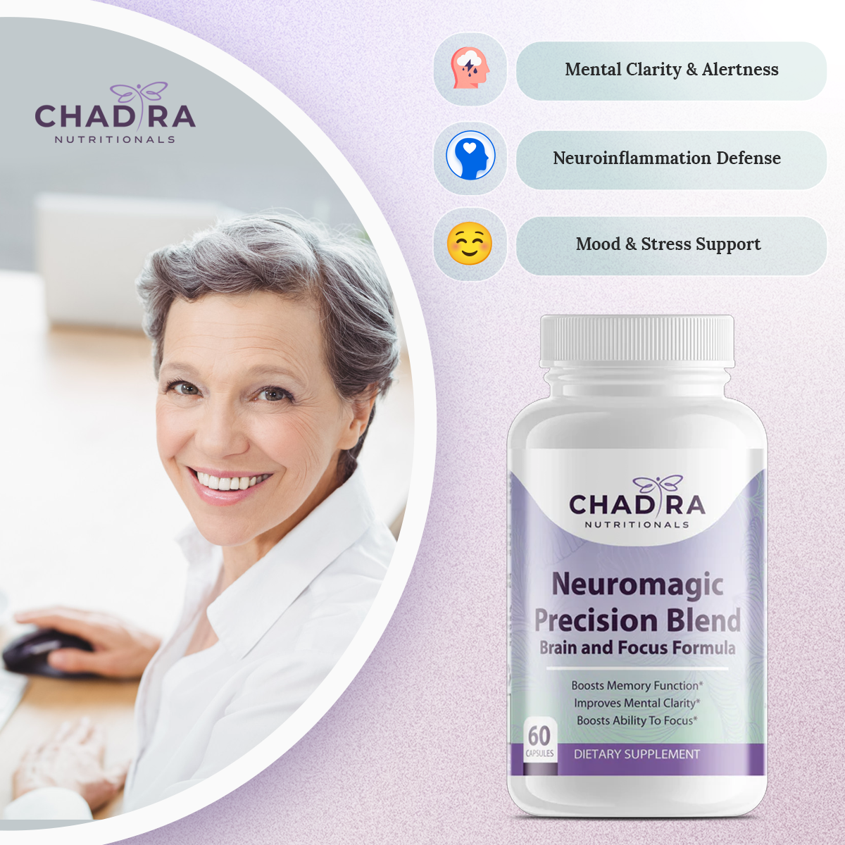 Neuromagic Precision Blend – Cognitive & Mental Performance Support